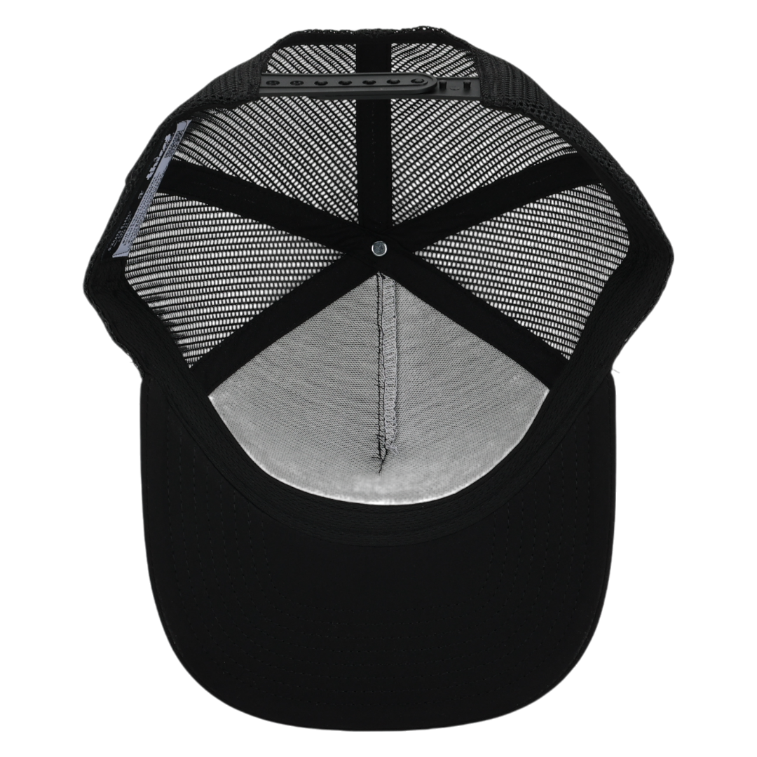 Black Mesh Signature Waterproof Hat