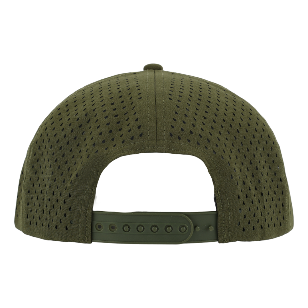 Forest Green Low Pro Waterproof Hat