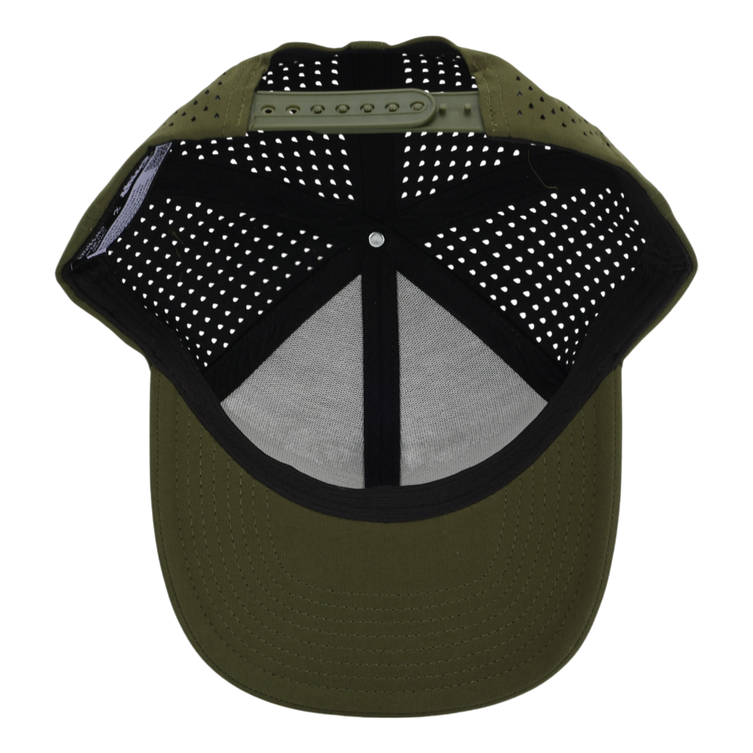 Forest Green Low Pro Waterproof Hat