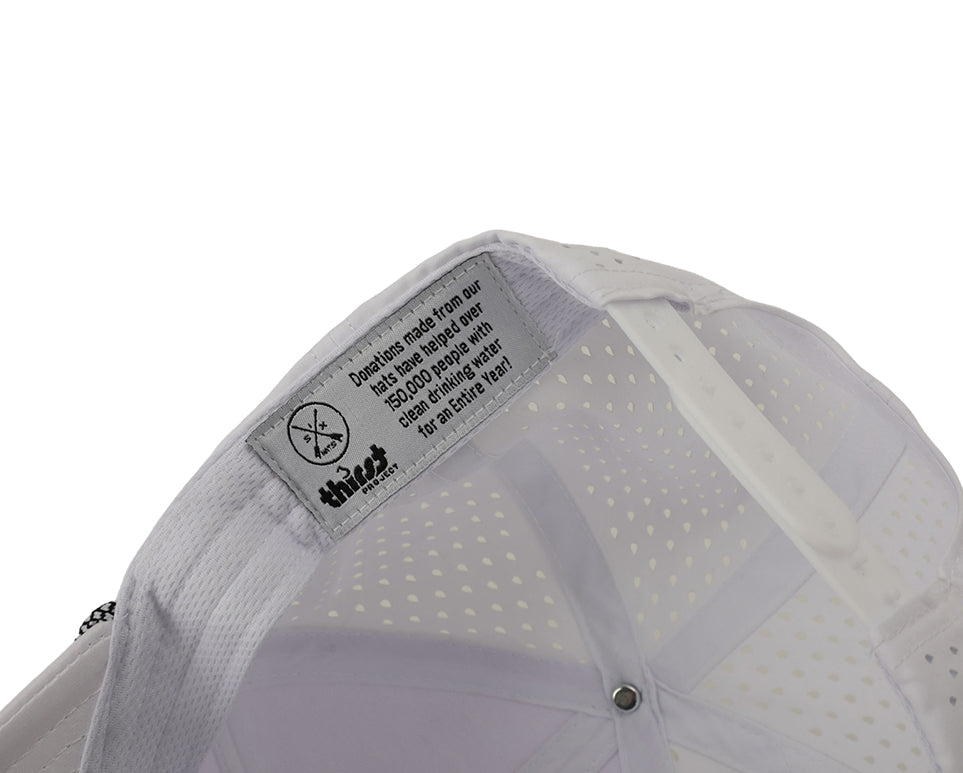 White Tradesman Waterproof Hat