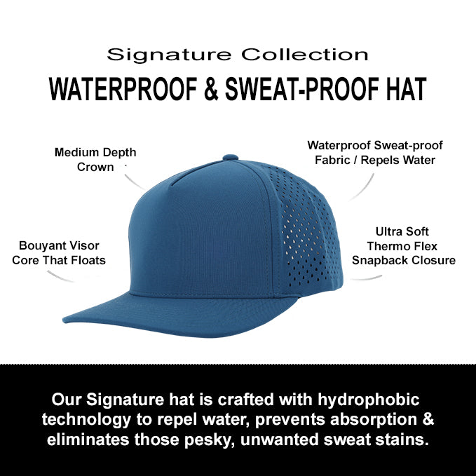 Atlantic Blue Signature Waterproof Hat
