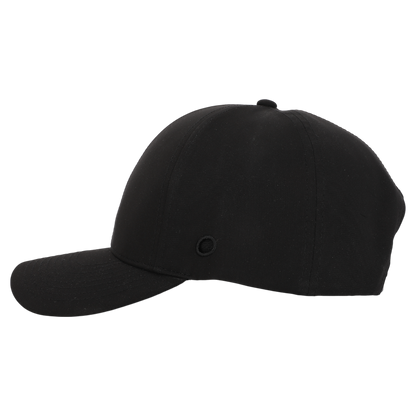 Black Low Pro Waterproof Hat