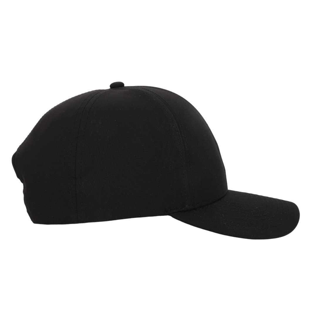 Black Low Pro Waterproof Hat