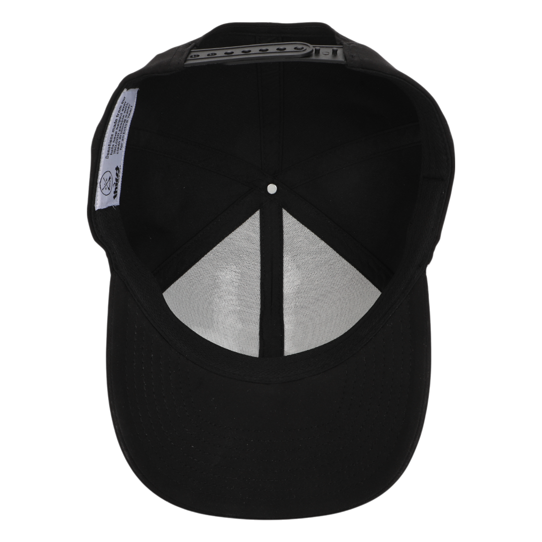 Black Low Pro Waterproof Hat