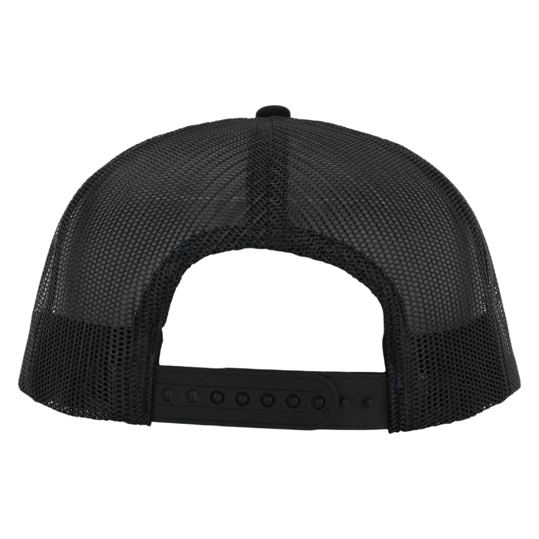 Black Mesh Low Pro Waterproof Hat