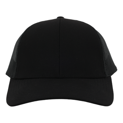 Black Mesh Low Pro Waterproof Hat