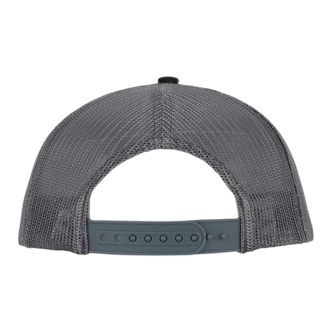 Black & Charcoal Mesh Signature Waterproof Hat