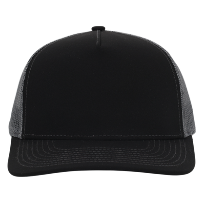 Black & Charcoal Mesh Signature Waterproof Hat