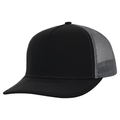 Black & Charcoal Mesh Signature Waterproof Hat