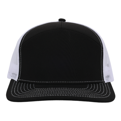 Black & White Mesh Tradesman Waterproof Hat