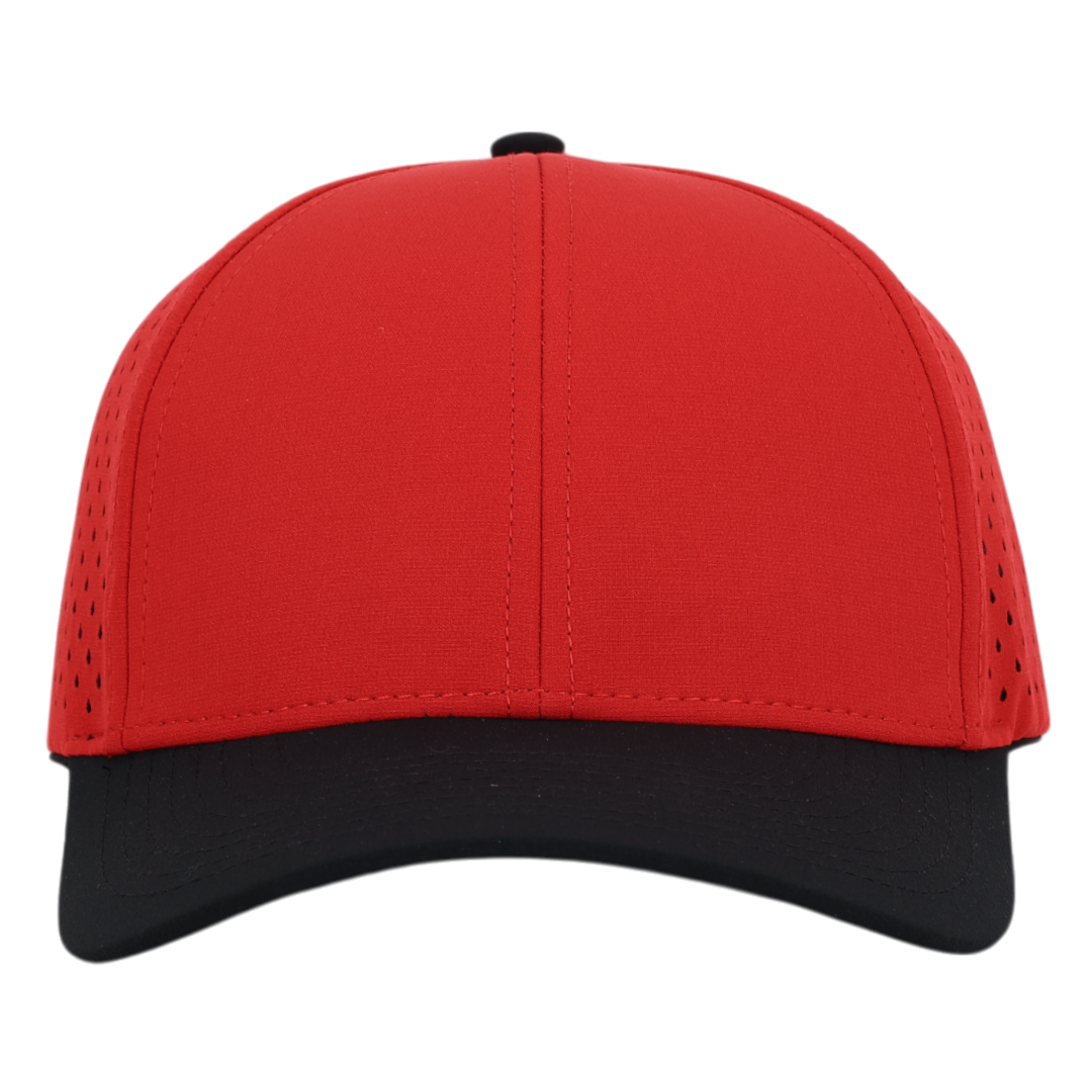 Red & Black Low Pro Waterproof Hat