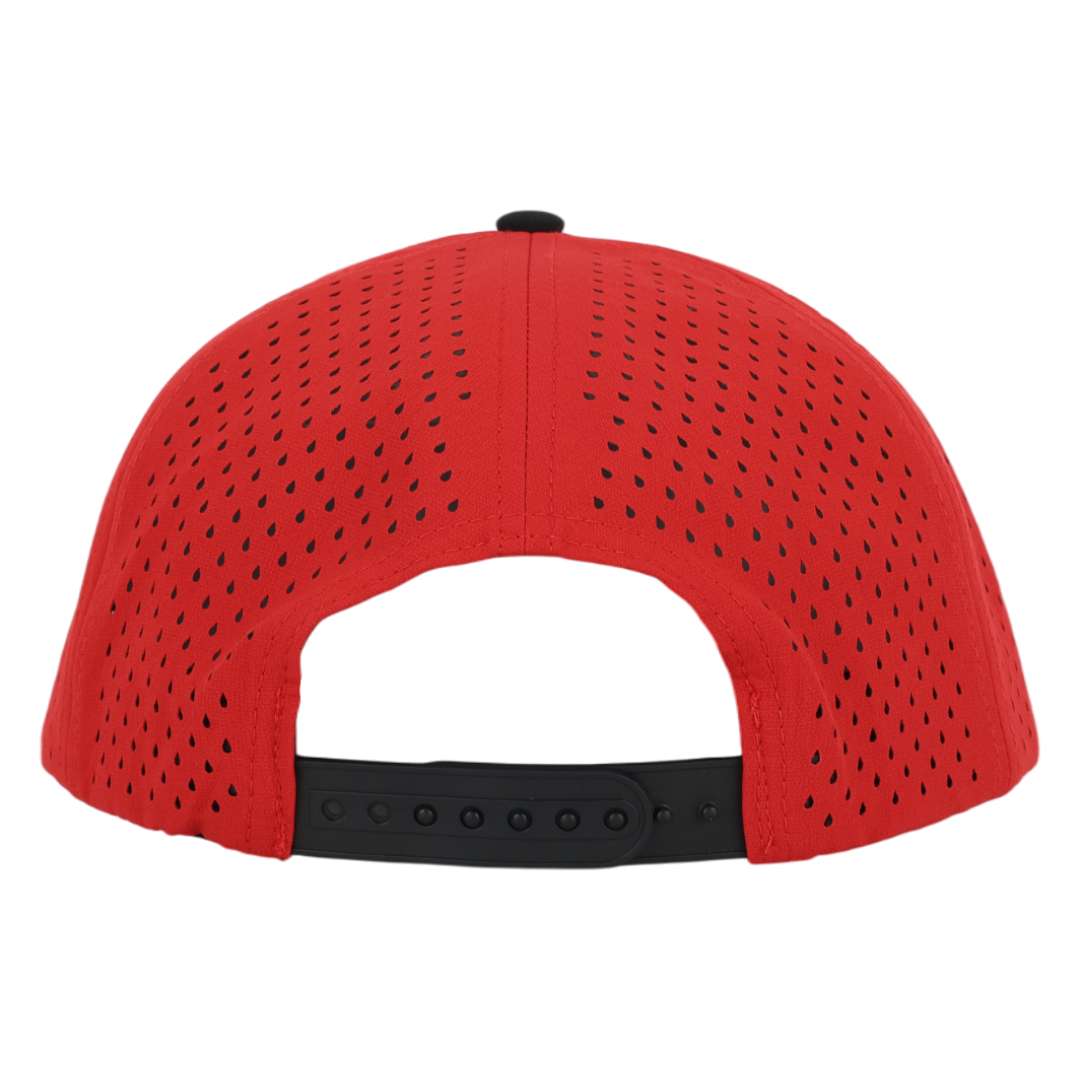 Red & Black Tradesman Waterproof Hat