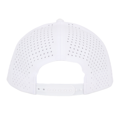 White Low Pro Waterproof Hat