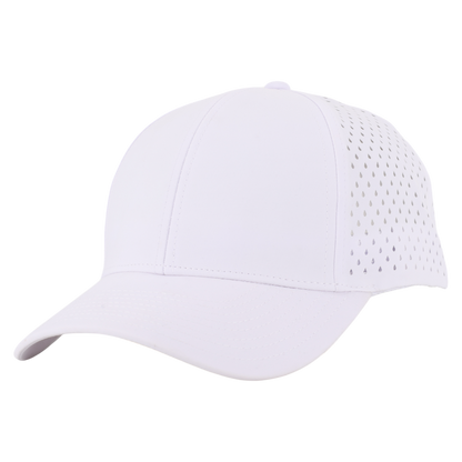 White Low Pro Waterproof Hat