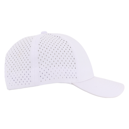 White Low Pro Waterproof Hat
