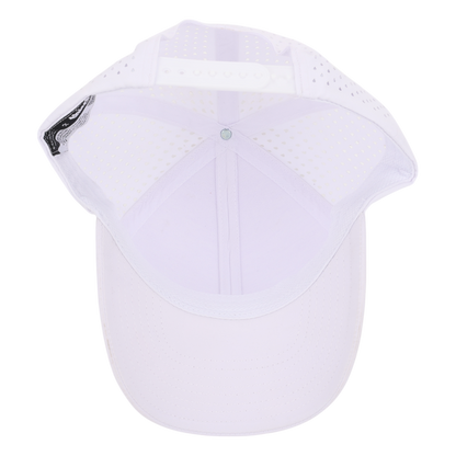 White Low Pro Waterproof Hat